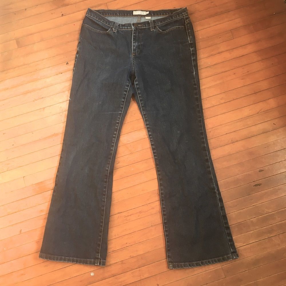 J Crew bootcut size 10 blue jeans